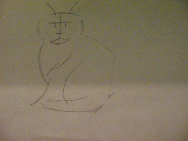 Creation of The Great Cat: Step 1